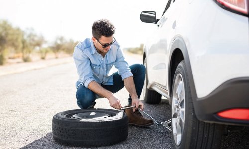 Emergency tyre repair service