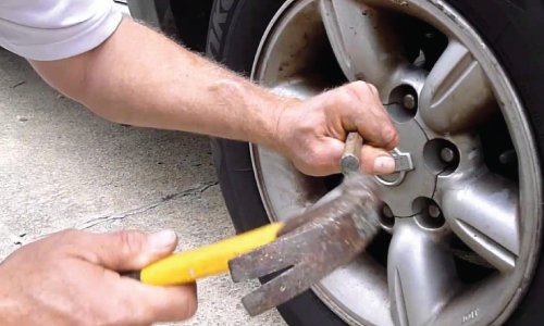 locking wheel nut removel Service