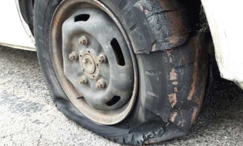 burst tyre service near me